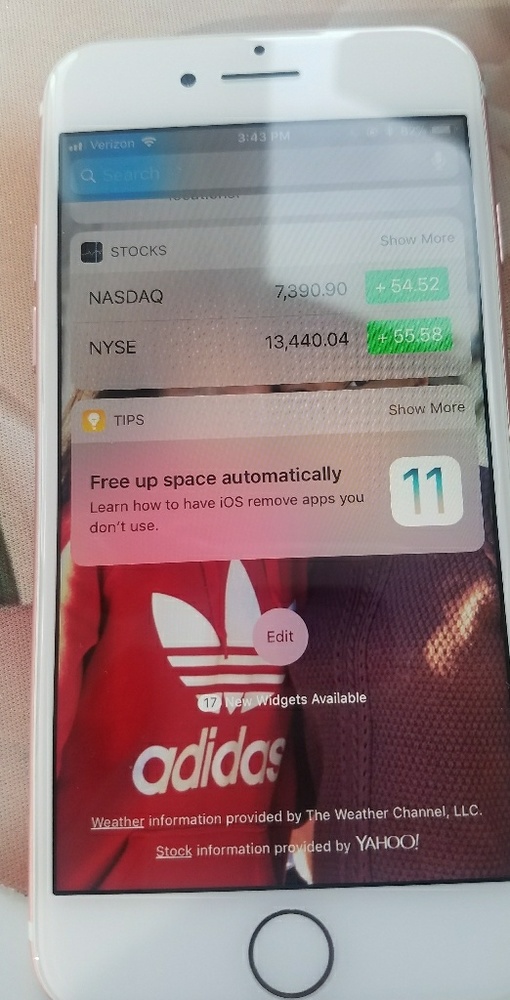 Iphone 7s (Verizon) 1 month old